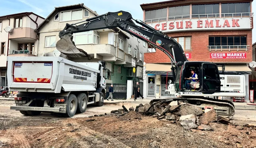Serdivan'da altyapı seferberliği