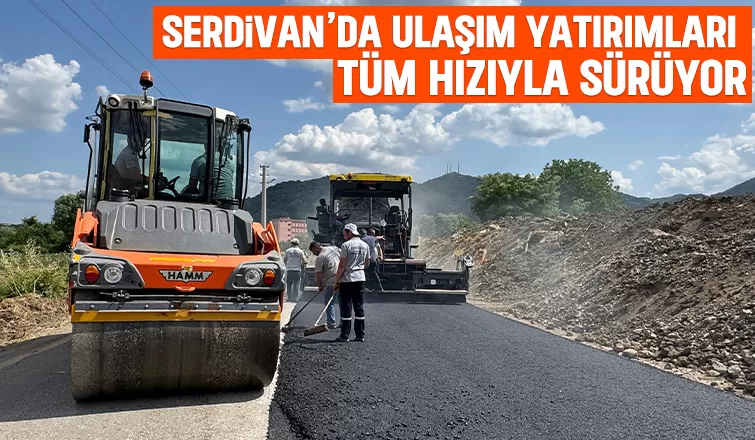 Serdivan'da asfalt atağı