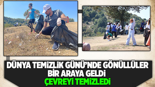 Serdivan'da Dünya Temizlik Günü etkinliği gerçekleştirildi