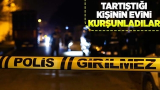 Serdivan'da ev kurşunlandı