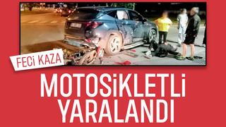 Serdivan'da feci kaza