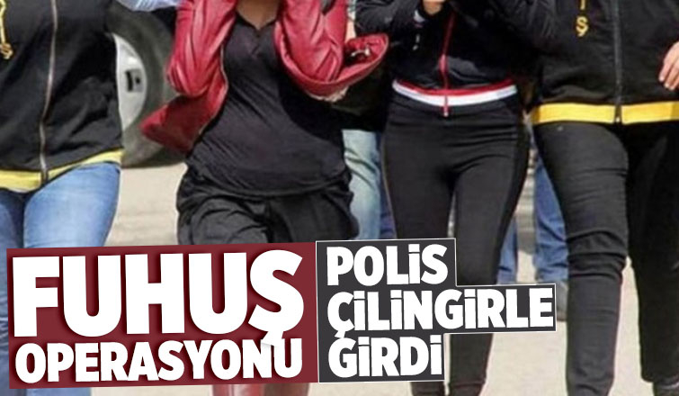 Serdivan'da fuhuş operasyonu