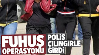 Serdivan'da fuhuş operasyonu