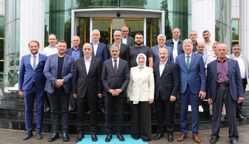 Serdivan'da geleneksel bayramlaşma programı