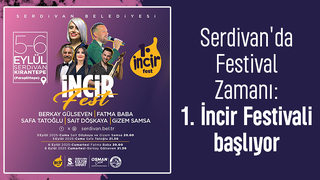 Serdivan'da İncir Festivali başlıyor