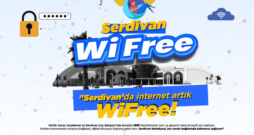 Serdivan'da internet artık Wİ-FREE