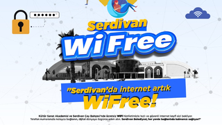 Serdivan'da internet artık Wİ-FREE