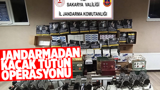 Serdivan'da kaçak tütün operasyonu