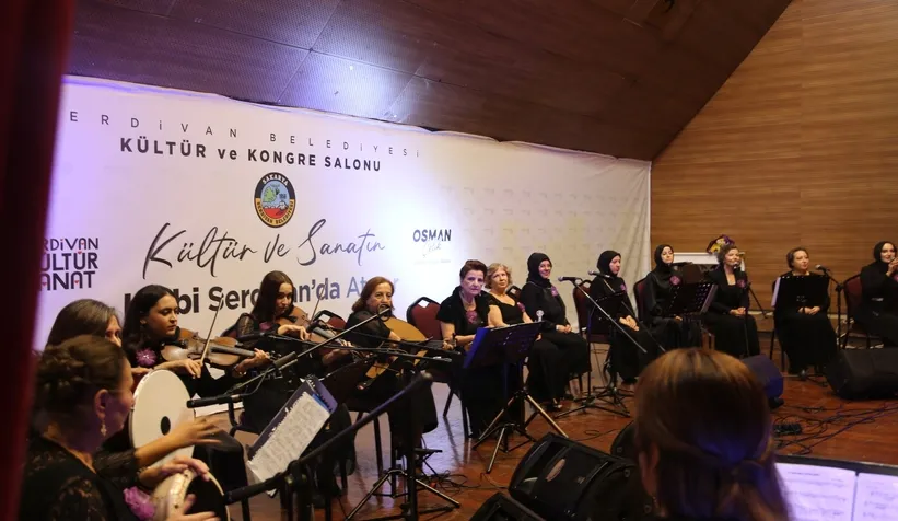 Serdivan'da kadınlara özel yeşilçam konseri