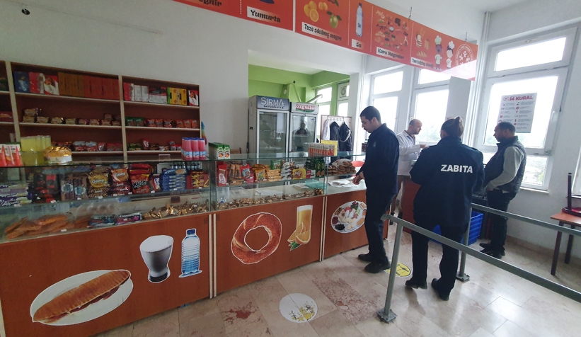 Serdivan'da kantinler denetlendi