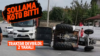 Serdivan'da kaza: 2 yaralı