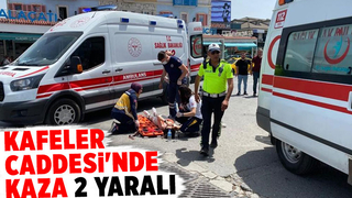 Serdivan'da kaza: 2 yaralı