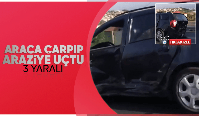 Serdivan'da kaza: 3 yaralı