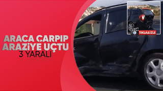 Serdivan'da kaza: 3 yaralı