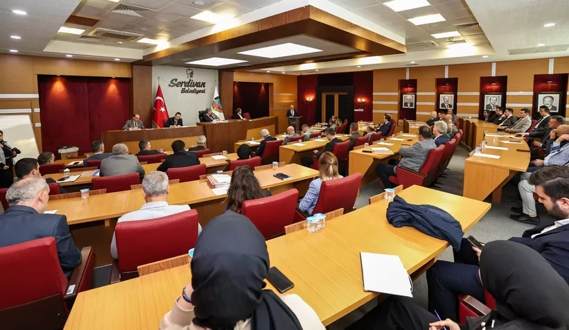 Serdivan'da meclis toplantısı yapıldı