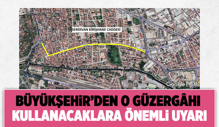 Serdivan da o Cadde hafta sonu trafiğe kapatılacak