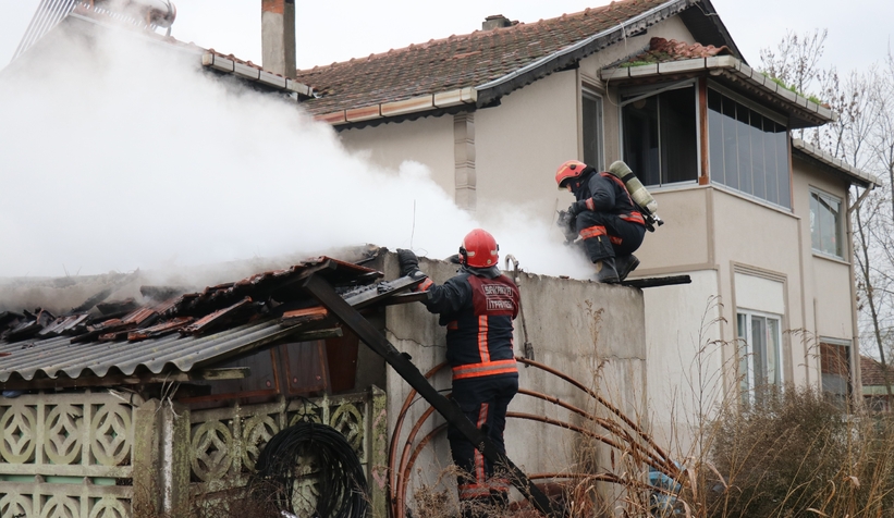Serdivan'da panik anları