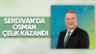 Serdivan'da seçimin galibi Osman Çelik
