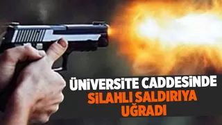 Serdivan'da silahlı saldırı