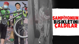 Serdivan'da şampiyon sporcunun bisikletini çaldılar