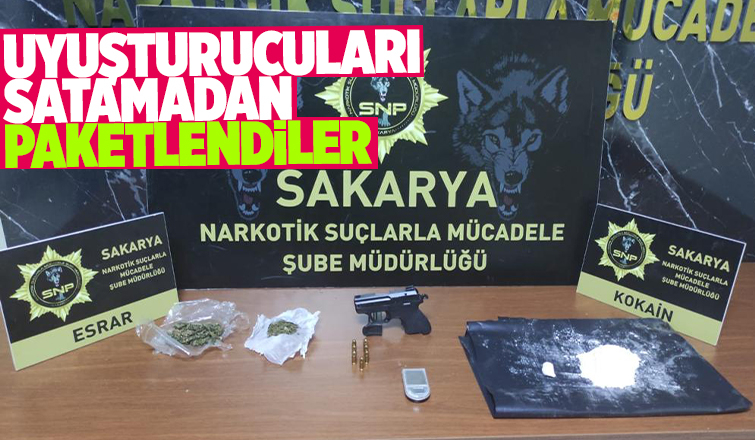 Serdivan'da uyuşturucu operasyonu