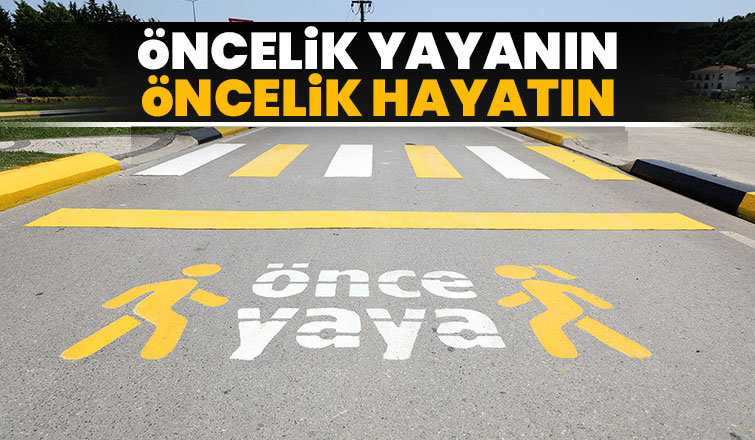 Serdivan'da yaya çizgisi çalışması