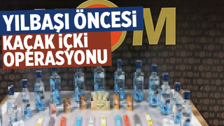 Serdivan'da yılbaşı öncesi kaçak içki operasyonu