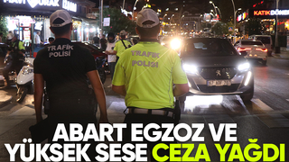 Serdivan'da yüksek ses ve abart egzoz denetimi