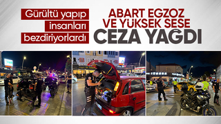 Serdivan'da yüksek ses ve abart egzoz denetimi