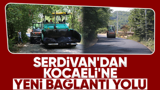 Serdivan'dan Kocaeli'ye yeni bağlantı yolu
