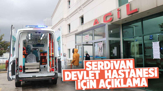 Serdivan Devlet Hastanesi SEAH’ın yükünü hafifletecek