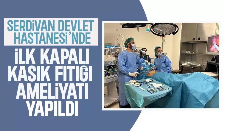 Serdivan Devlet Hastanesi’nde ilk kapalı kasık fıtığı ameliyatı
