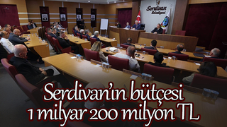 Serdivan'ın 2025 bütçesi açıklandı