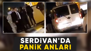 Serdivan'ın göbeğinde korkutan kaza