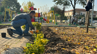 Serdivan'ın yeşil alanları güzelleşiyor