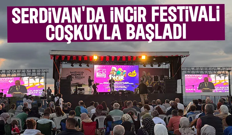 Serdivan İncir Festivali başladı