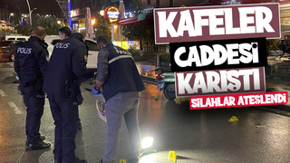 Serdivan Kafeler Caddesi'nde silahlar ateşlendi