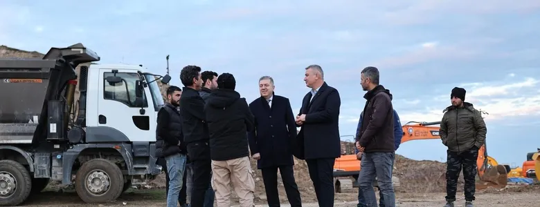 Serdivan Kırantepe'de TOKİ konutlarının yapımı başladı