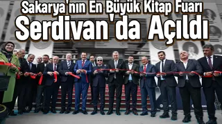 Serdivan Kitap Fuarı açıldı