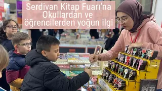 Serdivan Kitap Fuarı’na yoğun ilgi