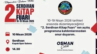 Serdivan kitapla buluşuyor: 2. Kitap Fuarı kapılarını açıyor