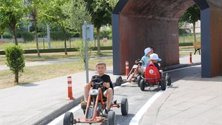 Serdivan Trafik Park’ta yaz tatili heyecanı başladı