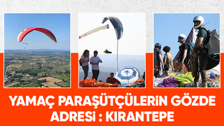 Serdivan yamaç paraşütçülerinin merkezi oldu