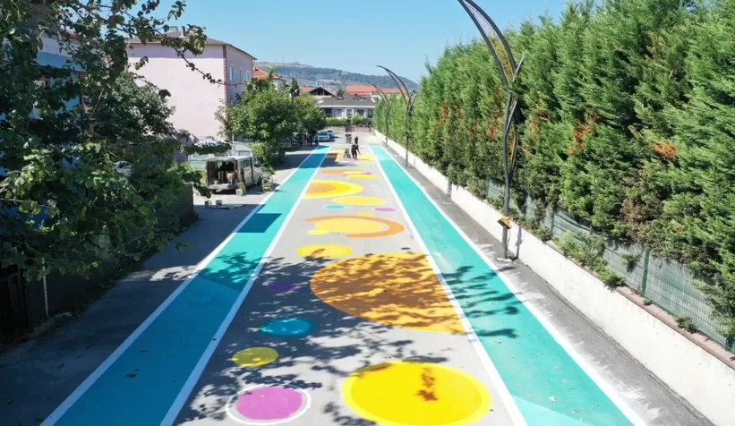 Serdivan’a Çocuk Dostu Oyun Sokağı