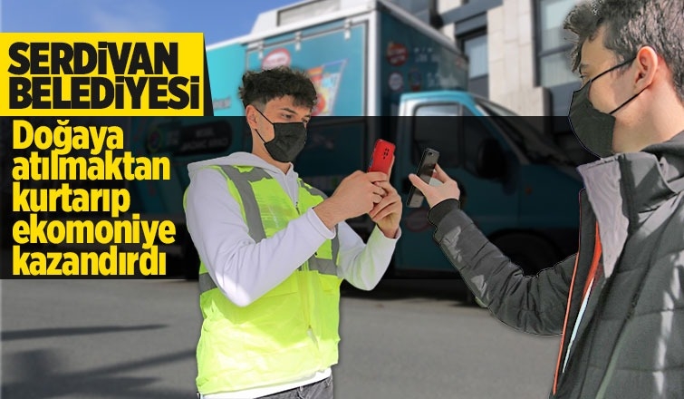 Serdivan’da 1 buçuk milyon kilogram materyal geri dönüştürüldü