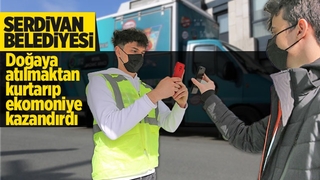 Serdivan’da 1 buçuk milyon kilogram materyal geri dönüştürüldü