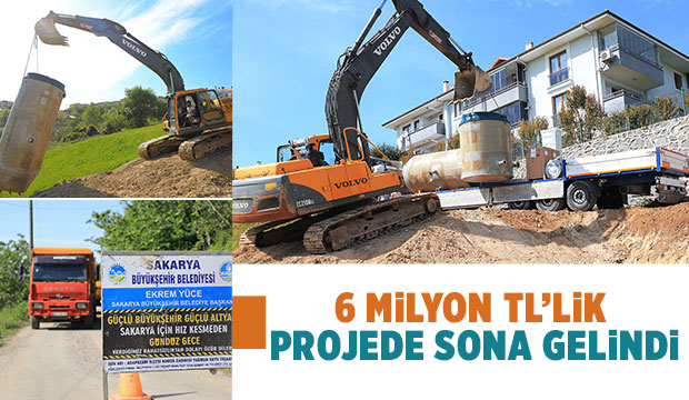 Serdivan’da 6 Milyon TL’lik projede sona gelindi