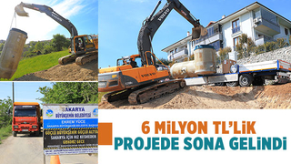 Serdivan’da 6 Milyon TL’lik projede sona gelindi