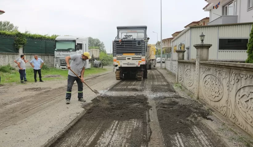 Serdivan’da cadde ve sokaklar yenileniyor