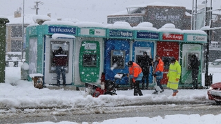 Serdivan’da karla mücadele
